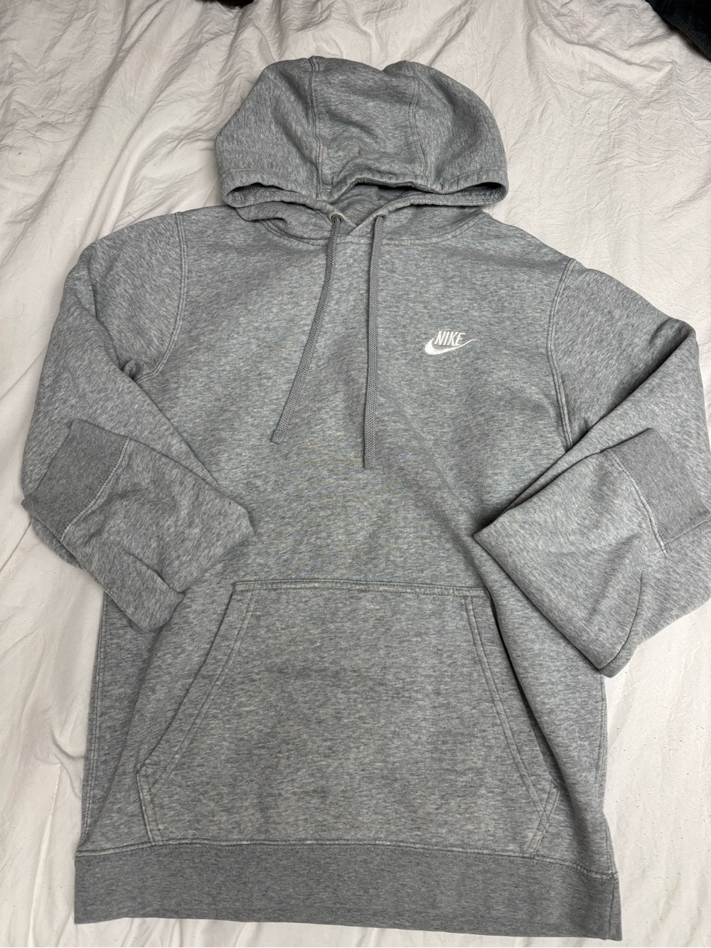 Nike Heather Gray Pullover Hoodie - Men's